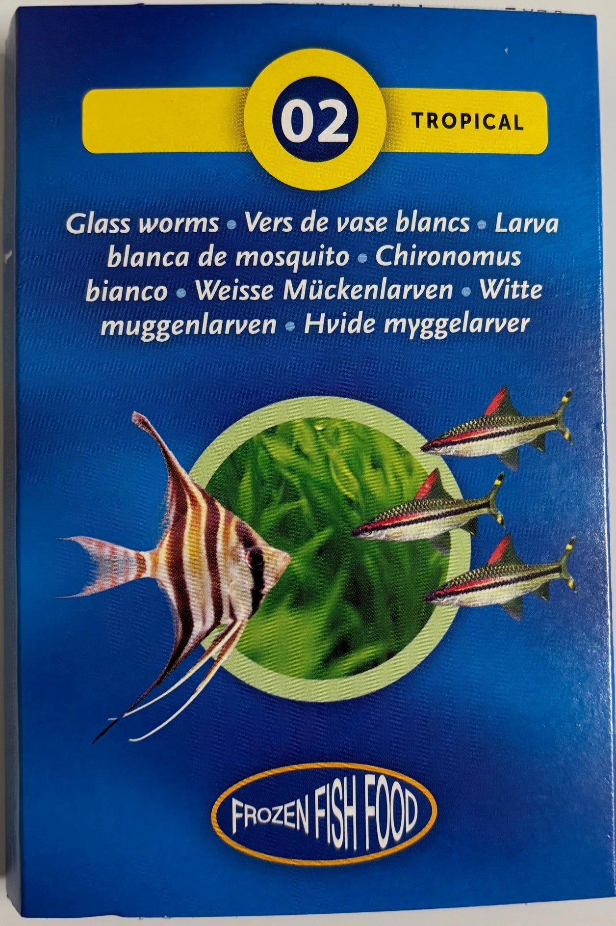 Weiße Mückenlarven 95g Blister