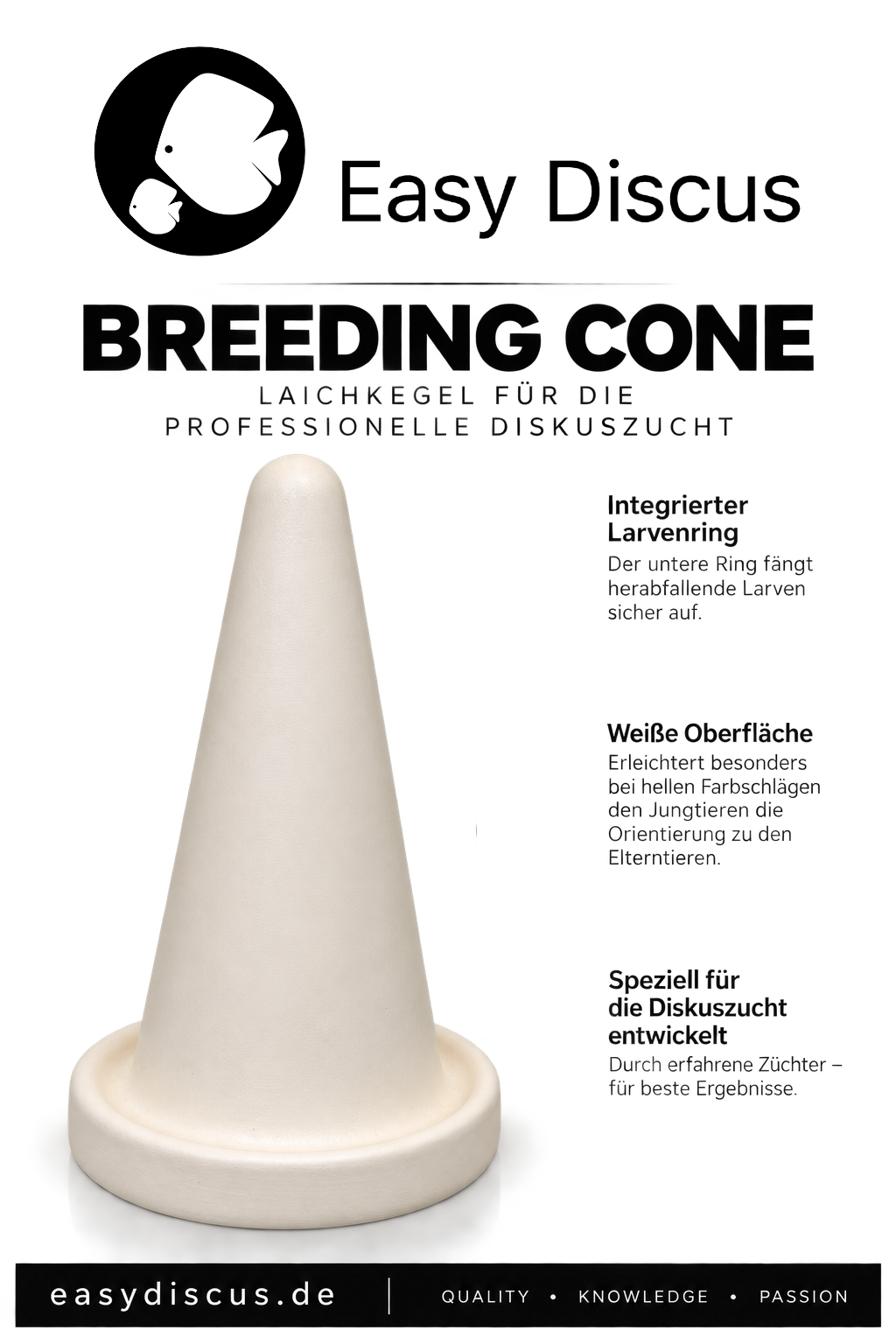 Easy-Discus Breeding Cone – Laichkegel für Diskus
