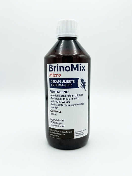 BrinoMix Micro – extra feine Artemia-Nauplien für kleinste Fischlarven
